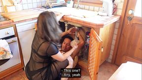 FANI wouldn'_t let the PLUMBER DO HIS JOB