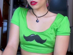 Solo angel enjoys anal masturbation with toys