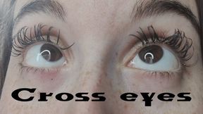 Crossing my eyes