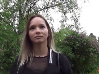 German Scout - Slender teen Monika Celebrated