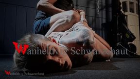 NICKY TAPE GAGGED and ROPE BONDAGE HD 720p