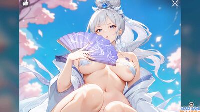 Watch Almariel's huge cartoon tits tease in a hot sex game with ever-loving life