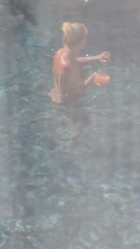 Step mom thought I left for the day