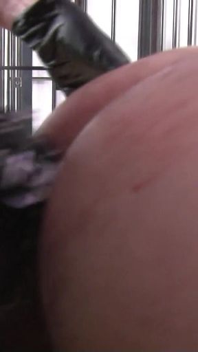 Prisoner Gets His Daily Ass Fucking Punishment