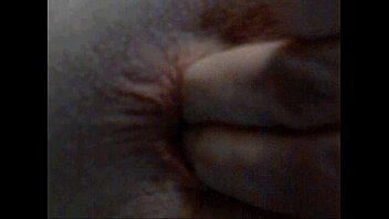 man fingers and winks asshole up close on cam