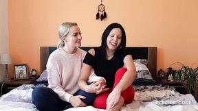 ”Ersties - Heiße lebische P-O-V Action mit Julia P. & Victoria”