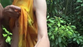 Hairy MILF Saggy Tits Husband Yum Cums Big Cock in 4K Sunrise Public Fuck Outdoors