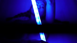 Sometihing more artistic sexy psycho in blue... Michaela Isizzu