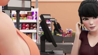 'Play FUTA' MILF Fucks Young Dickgirl at Store Break Room ⌁ EXCLUSIVE 3D