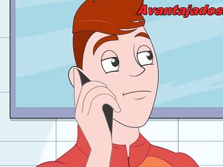 Homo Porn Toon: Well-Endowed Plumber