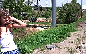 Gina naked in public w sweet gina gerson