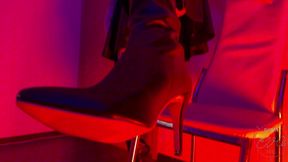 slavic trans domme humilates a slave