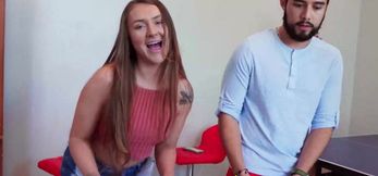 House party goes rough with turned on Chloe Marie and h