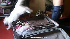 Sex on the plane and amateur anal