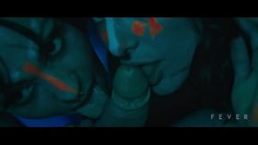 Dread Hot e Juliana Inked Dividindo um Pau pela primeira vez - FEVER