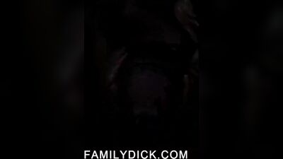 FamilyDick - Stepson and Friend Having Sleepover Threesome With Muscle Bear Dad