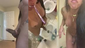 olha como a aylla gattina acorda pela manha, com muito tesao querendo foder