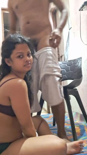 India desi babi fast night sweet romantic seen.   Clip 1