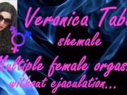Multiply SHEMALE CHASTITY SISSYGASM W/O Ejaculation - Anal sex machine orgasm - Model Veronica Taboo