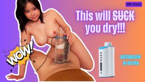 Bree Wales for balls, Autoblow AI Ultra for knob.