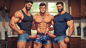 Horny Men Group Hardcore (ai)