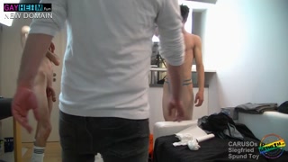 18letý Caruso German Teen Twink Threesome Fuck German Double Penetration Fisting XXL