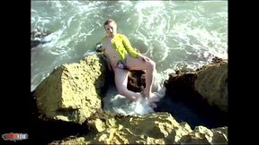 Eva-ross Hot Blonde with Big Tits Eva Ross Doing a Hot Striptease