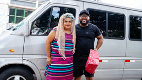 bbw mature follows a special invitation to my van