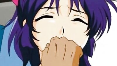 Big-titted Asian cutie gives a gentle blowjob before getting pounded hard and covered in jizz