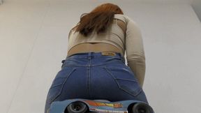 Dana Destroys Big Car