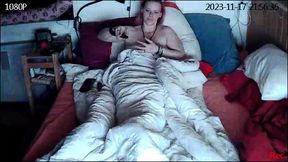 Caught MILF Masterbating on Cam