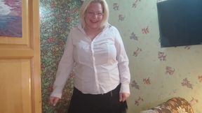 The Cleaner Becomes Customer Anal Wife