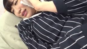 Excited Wives Connect With Husbands Via Phone While Vibrator Games Ignite Lust - Part 3