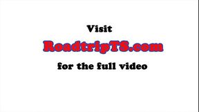 Classy tgirl anally pounded after a bj