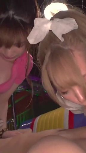 Hey, You! Wanna Have a Harem with a Gal. Let's Have a Trip Fuck!. Part.1