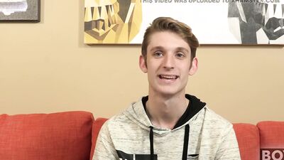 Handsome Twink Chris Tucker Pleasures His Big Dick