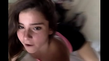 Teen girl teasing infront of cam - 1