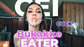 Bukkake Cuck CEI: Eat Alpha's Load Off My Face