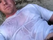 pissing on myself in public