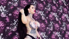 Hair Fetish and Fake Breasts