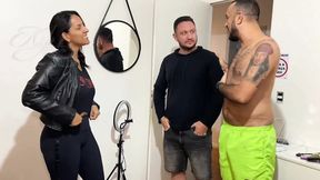 Verified couple hired for public sex show