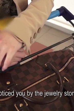 Public Pickups - Denisa Heaven Settles for a Pearl Necklace