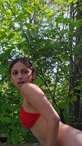 Must-share moment from &quot;Hardcore Sex With My Travel Companion In A FOREST Cabin&quot;
