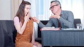 Studying leads to hard sex for eager student