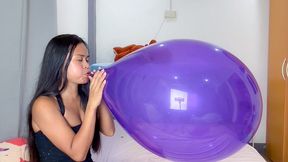 Sexy Camylle Plays With A Voodoo Magic Balloon