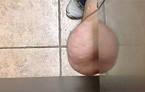 Amateur Cock Play in the Stall