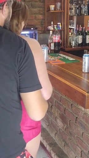 The nieghbours wife seduced me with her short dress without panties   Clip 1