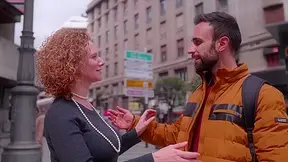 Merce Has Her Huge Natural Knockers Covered In Cum