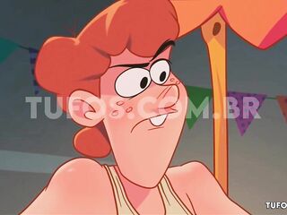 The Giving a kiss Booth from The Hillbillies! Porn animation!