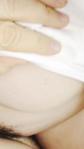 Jaw-dropping moment from &quot;The milf in stockings gave me a blowjob and I inserted her cock right into her hairy pussy!&quot;